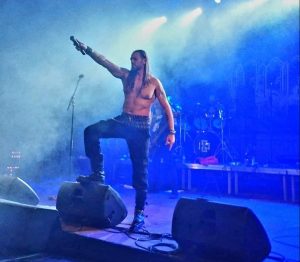 Midgard de Ouija, en un momento del pasado festival Black Templar 2023