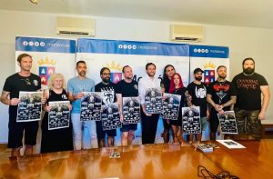 Presentación Oficial del Black Templar Extreme Metal Fest en el Ayuntamiento de Monzón (Huesca).